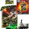 Jurassic World Dekbedovertrek Dino-1persoons-140x200-dinosaurus Dekbed , Incl. Speelgoed Dino Transport