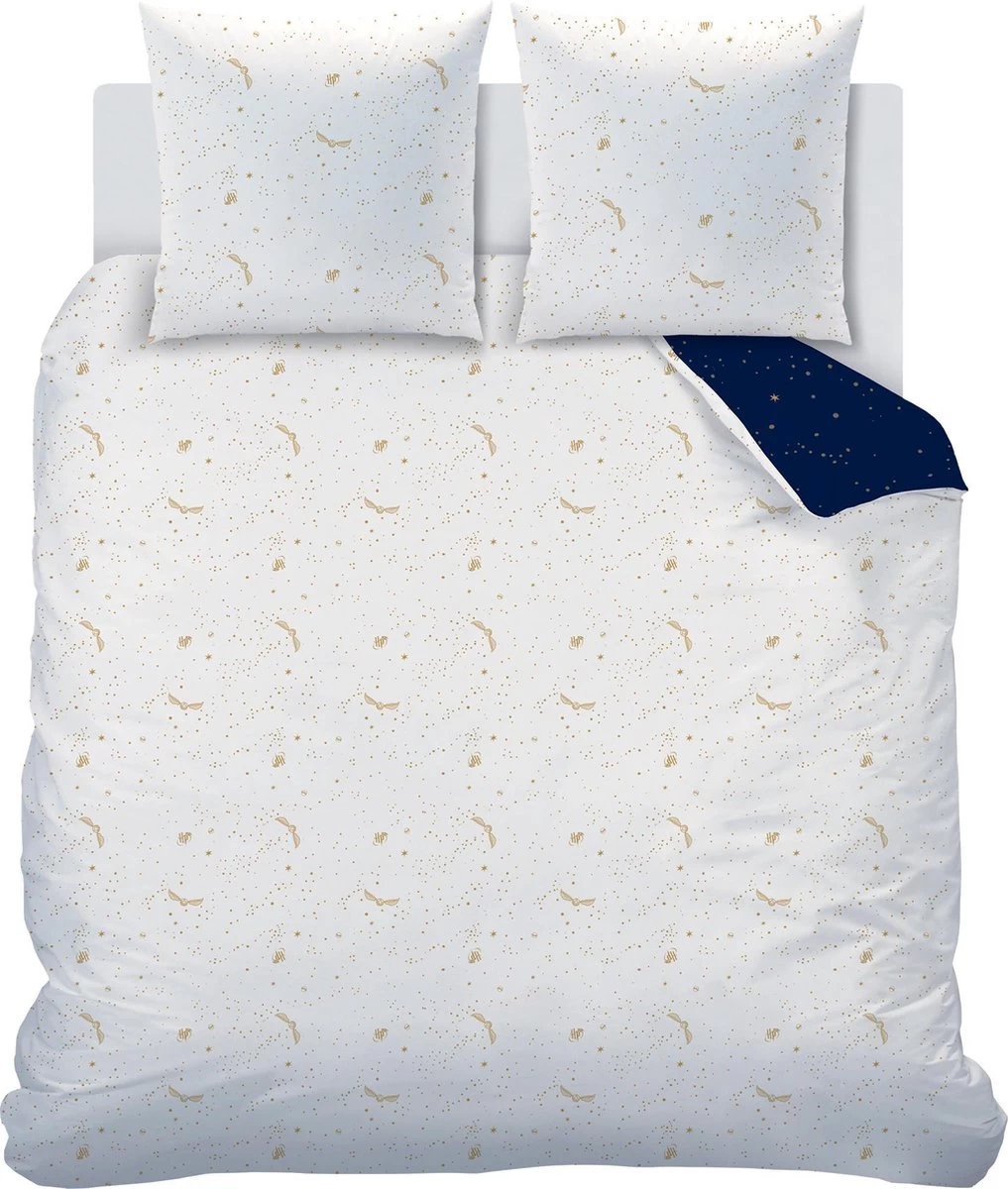 Harry Potter Dekbedovertrek Iconic - Tweepersoons - 200 X 200 Cm - Katoen 4 Harry Potter Dekbedovertrek Iconic - Tweepersoons - 200 X 200 Cm - Katoen - Afbeelding 4