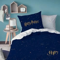 Harry Potter Dekbedovertrek Iconic - Eenpersoons - 140 X 200 Cm - Katoen -Beddengoed winkel 1200x1200 15