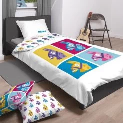 Fortnite Llama - Dekbedovertrek - Eenpersoons - 140 X 200 Cm - Multi -Beddengoed winkel 1200x1200 32