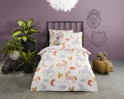 Good Morning Unilove Mini - Dekbedovertrek - Junior - 120x150 Cm - Multi Kleur -Beddengoed winkel 1200x959 2