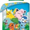 Pokémon Dekbedovertrek Family - Eenpersoons - 140 X 200 Cm - Katoen