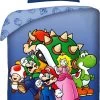 Super Mario Dekbedovertrek Team - Eenpersoons - 140 X 200 Cm - Katoen