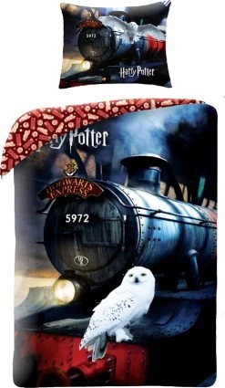 Harry Potter Dekbedovertrek 140 X 200cm Grote Kussensloop 70x90cm Katoen