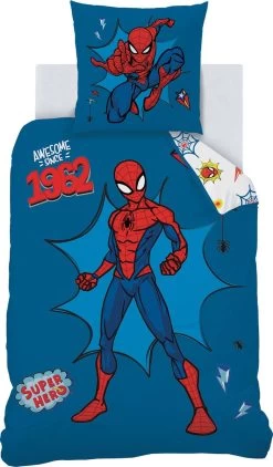 Spider-Man SpiderMan Dekbedovertrek Avengers - Eenpersoons - 140 X 200 Cm - Katoen 8 Spider-Man SpiderMan Dekbedovertrek Avengers - Eenpersoons - 140 X 200 Cm - Katoen -Beddengoed winkel 703x1200 1