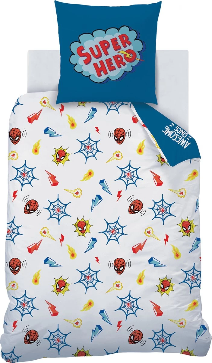 Spider-Man SpiderMan Dekbedovertrek Avengers - Eenpersoons - 140 X 200 Cm - Katoen 5 Spider-Man SpiderMan Dekbedovertrek Avengers - Eenpersoons - 140 X 200 Cm - Katoen - Afbeelding 5