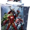 Marvel Dekbedovertrek Avengers Junior 140 X 200/90 Cm Katoen