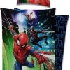 Spider-Man SpiderMan Dekbedovertrek Jump - Eenpersoons - 140 X 200 Cm + 65 X 65 Cm - Katoen