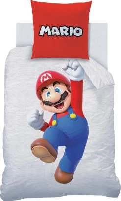 Super Mario Dekbedovertrek Figures - Eenpersoons - 140 X 220 Cm - Katoen 13 Super Mario Dekbedovertrek Figures - Eenpersoons - 140 X 220 Cm - Katoen -Beddengoed winkel 724x1200