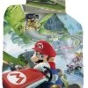 Super Mario Dekbedovertrek Upsidedown - Eenpersoons - 140 X 200 Cm - Katoen