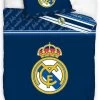 Real Madrid Dekbedovertrek - Kinderen - Voetbal - Blauw