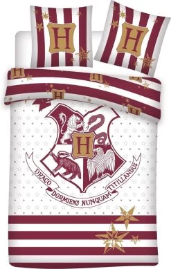 Harry Potter Dekbedovertrek - Tweepersoons - 200 X 200 Cm - Multi