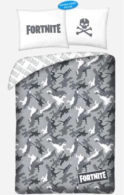 Fortnite Dekbedovertrek Dance Camo - Eenpersoons - 140 X 200 Cm - Katoen