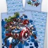 Avengers Dekbedovertrek 140 X 200 Centimeter - Marvel Avenger Dekbed Eenpersoons Met 1 Kussensloop