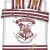 Harry Potter Dekbedovertrek Hogwarts - Lits Jumeaux - 240 X 220 Cm - Wit