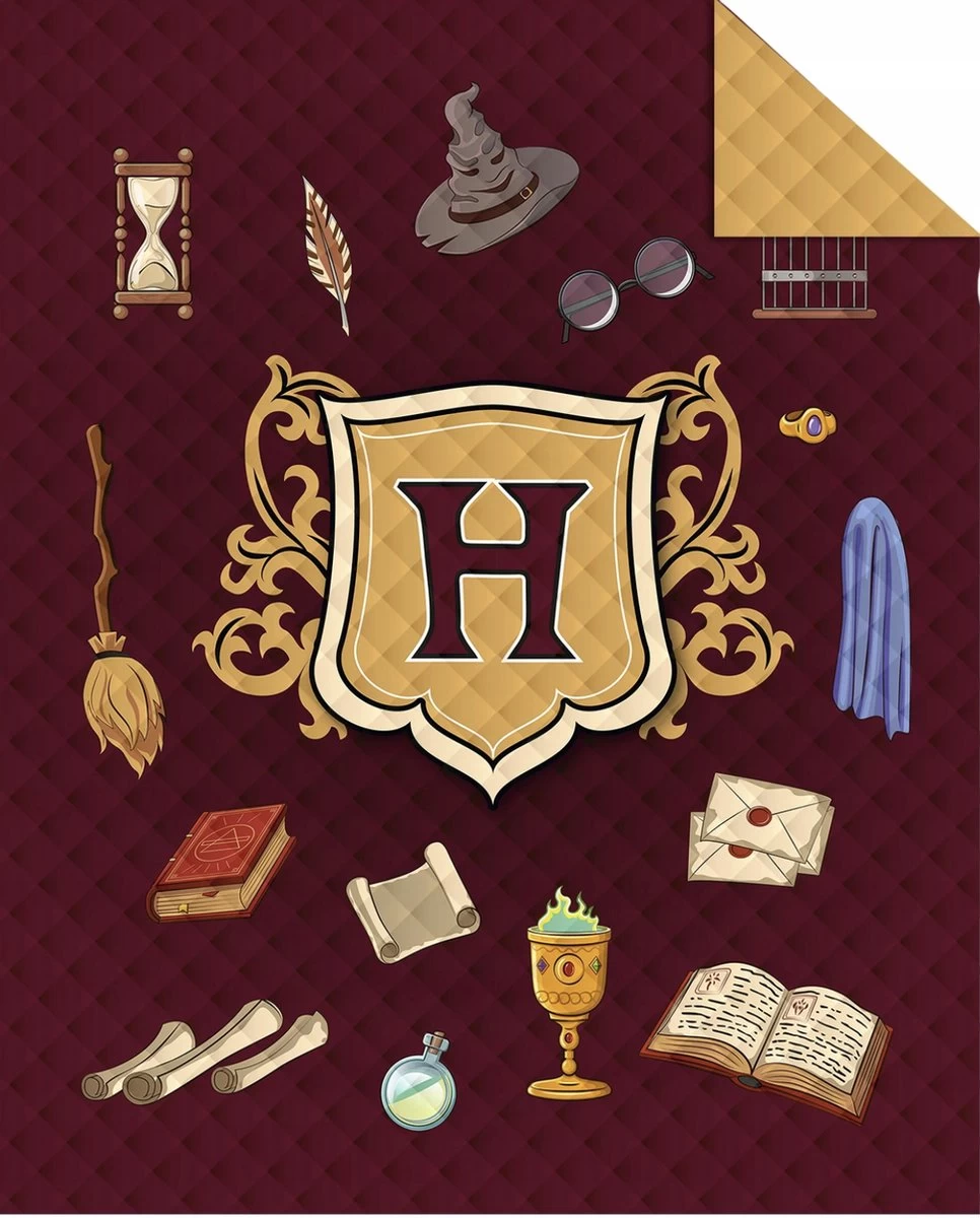 Dekbedovertrek Harry Potter- Hedwig- Hogwarts Express - Eenpersoons - 140 X 200 Cm - Katoen, Incl. Harry Potter Bedsprei- Deken- 170x210 2 Dekbedovertrek Harry Potter- Hedwig- Hogwarts Express - Eenpersoons - 140 X 200 Cm - Katoen, Incl. Harry Potter Bedsprei- Deken- 170x210 - Afbeelding 2