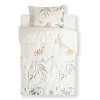 Vandyck Dekbedovertrek Flower Garden Cream Tan 200 X 200/220 + 2 Slopen