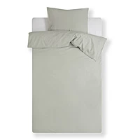 Vandyck Washed Cotton Dekbedovertrek 140 X 220 Cm Groen CLLA20201814 Katoen