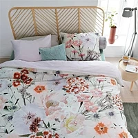 Dekbedovertrek Beddinghouse Floret Multi Satijn 140 X 200 / 220 Cm 1 Persoons