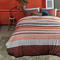 Dekbedovertrek Beddinghouse Travis Steenrood Katoen 200 X / 220 Cm 2 Persoons