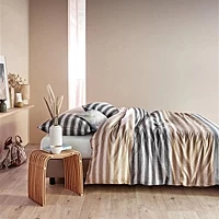 Dekbedovertrek Beddinghouse Misha Grijs Satijn 140 X 200 / 220 Cm 1 Persoons