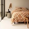 Dekbedovertrek Damai Kline Caramel Percal 260 X 200 / 220 Cm Extra Breed