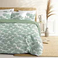 Dekbedovertrek Cinderella Branche Green Percal 200 X / 220 Cm 2 Persoons