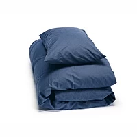 Dekbedovertrek Libeco California Blue Rhapsody 240 X 200 / 220 Cm Lits Jumeaux