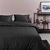 Dekbedovertrek Ambiante Cotton Uni Black Katoen 260 X 200 / 220 Cm Extra Breed