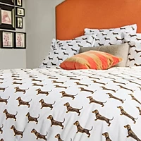 Dekbedovertrek SNURK James Percal 240 X 200 / 220 Cm Lits Jumeaux