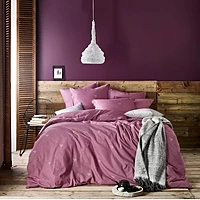 Dekbedovertrek De Witte Lietaer Piper Lilac Flanel 140 X 200 / 220 Cm 1 Persoons