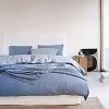 Dekbedovertrek Marc O'Polo Washed Chambray Blue Katoen 240 X 200 / 220 Cm Lits Jumeaux