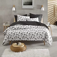 Dekbedovertrek De Witte Lietaer Aileen Dark Sapphire Percal 260 X 200 / 220 Cm Extra Breed