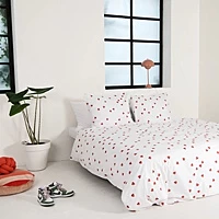 Dekbedovertrek SNURK Strawberries Percal 260 X 200 / 220 Cm Extra Breed