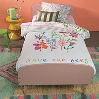 Dekbedovertrek Oilily Save The Bees Multi Katoen 140 X 200 / 220 Cm 1 Persoons