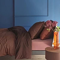 Dekbedovertrek Beddinghouse Care Impact Steenrood Bamboe 140 X 200 / 220 Cm 1 Persoons