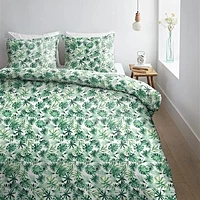 Ambiante Katoenen Dekbedovertrek Lits Jumeaux Katoen Groen 199636