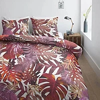 Ambiante Noèlle Dekbedovertrek 140 X 200/220 Cm Rood