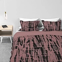 Dekbedovertrek Kayori Sai Mauve Percal 260 X 200 / 220 Cm Extra Breed