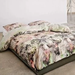 Dekbedovertrek Essenza Friia Multi Satijn 140 X 200 / 220 Cm 1 Persoons