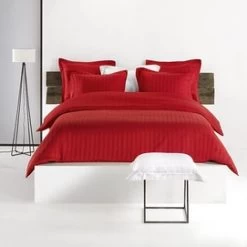 Dekbedovertrek De Witte Lietaer Zygo Chili Pepper Satijn 140 X 200 / 220 Cm 1 Persoons