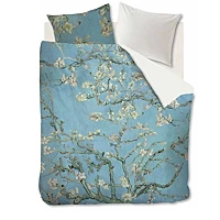 Beddinghouse X Van Gogh Almond Blossom Dekbedovertrek 140 200/220 Cm Blauw