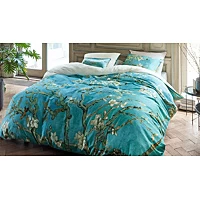 Beddinghouse X Van Gogh Almond Blossom Dekbedovertrek 140 200/220 Cm Blauw 5 Beddinghouse X Van Gogh Almond Blossom Dekbedovertrek 140 200/220 Cm Blauw - Afbeelding 5