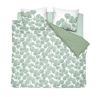 Dekbedovertrek Cinderella Branche Green Percal 140 X 200 / 220 Cm 1 Persoons