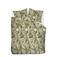 Dekbedovertrek Beddinghouse Tatum Groen Bamboe 140 X 200 / 220 Cm 1 Persoons