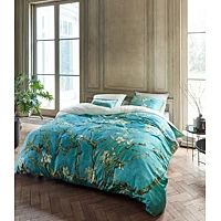Beddinghouse X Van Gogh Almond Blossom Dekbedovertrek 200 200/220 Cm Blauw
