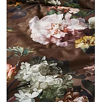 Dekbedovertrek Essenza Fleur Chocolate Satijn 140 X 200 / 220 Cm 1 Persoons 3 Dekbedovertrek Essenza Fleur Chocolate Satijn 140 X 200 / 220 Cm 1 Persoons - Afbeelding 3