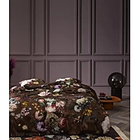 Dekbedovertrek Essenza Fleur Chocolate Satijn 140 X 200 / 220 Cm 1 Persoons