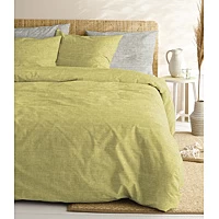 Dekbedovertrek Cinderella Lyn Mustard Katoen 200 X / 220 Cm 2 Persoons