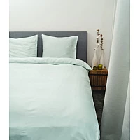 Dekbedovertrek Kayori Shizu Mintgroen Satijn 140 X 200 / 220 Cm 1 Persoons